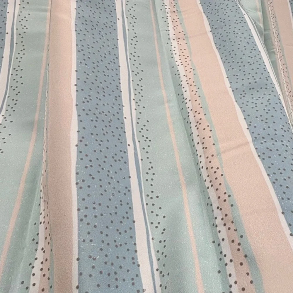 Wayfair Pastel Microdot Shower Curtain 70x72